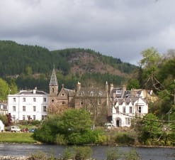 Looking across the River Tay to Dunkeld