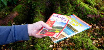 Cateran Trail guidebook and map © PKCT