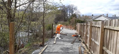 Rannoch Riverside All Abilities Path project upgrade works