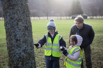 Kinloch Rannoch Primary School Tree for Every Child tree planting day (c) Ian Biggs