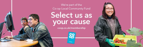Co-op local community fund banner