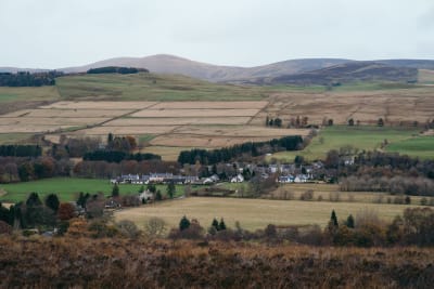 View of Kirkmichael © Photos by Zoe