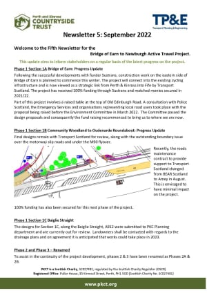 Newsletter 5 Bridge of Earn to Newburgh Final