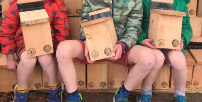 350 birdboxes for Highland Perthshire primary schools