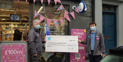 River Tay Way receives over £1,000 from the Co-op