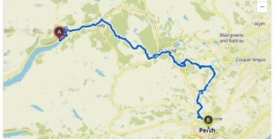 River Tay Way route maps