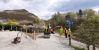 Rannoch riverside access for all nearly complete thanks to SSE Renewables funding